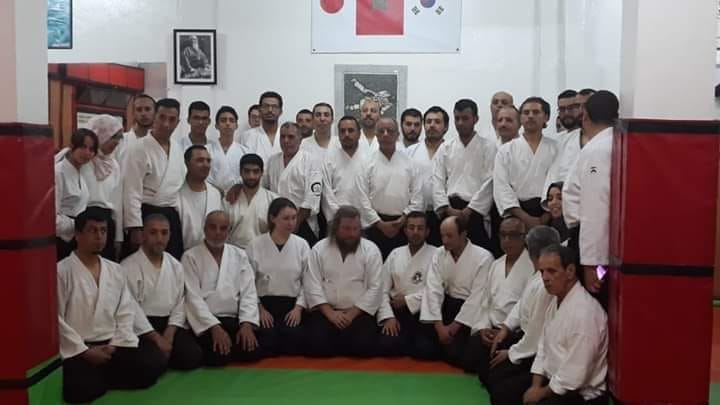 stage aïkido Boufane Sensei Al Jedida Thierry Pardo